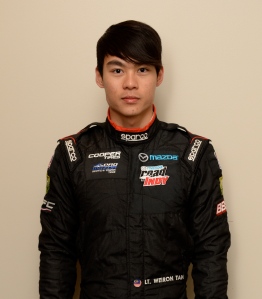Weiron Tan racing with Andretti Autosport (Photo Courtesy of Andersen Promotions)